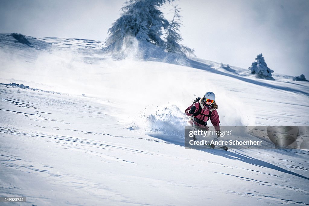 Freeriding in the Austrian Alps
