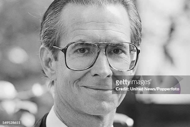 American actor Anthony Perkins, who resurrects the role of Norman Bates in the film Psycho II, pictured in London on 1st August 1983.