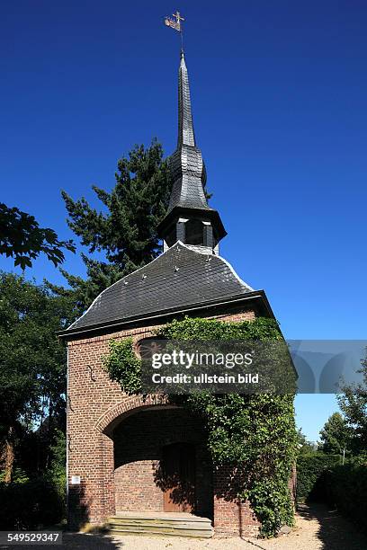 Krefeld, Rhine, Lower Rhine, Rhineland, North Rhine-Westphalia, NRW, D-Krefeld-Traar, Traar House, former manor, demesne, estate, moated castle,...