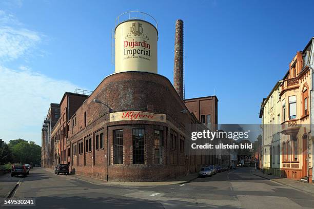 Krefeld, Rhine, Lower Rhine, Rhineland, North Rhine-Westphalia, NRW, D-Krefeld-Uerdingen, Dujardin Imperial, brandy distillery, brandy, spirits,...