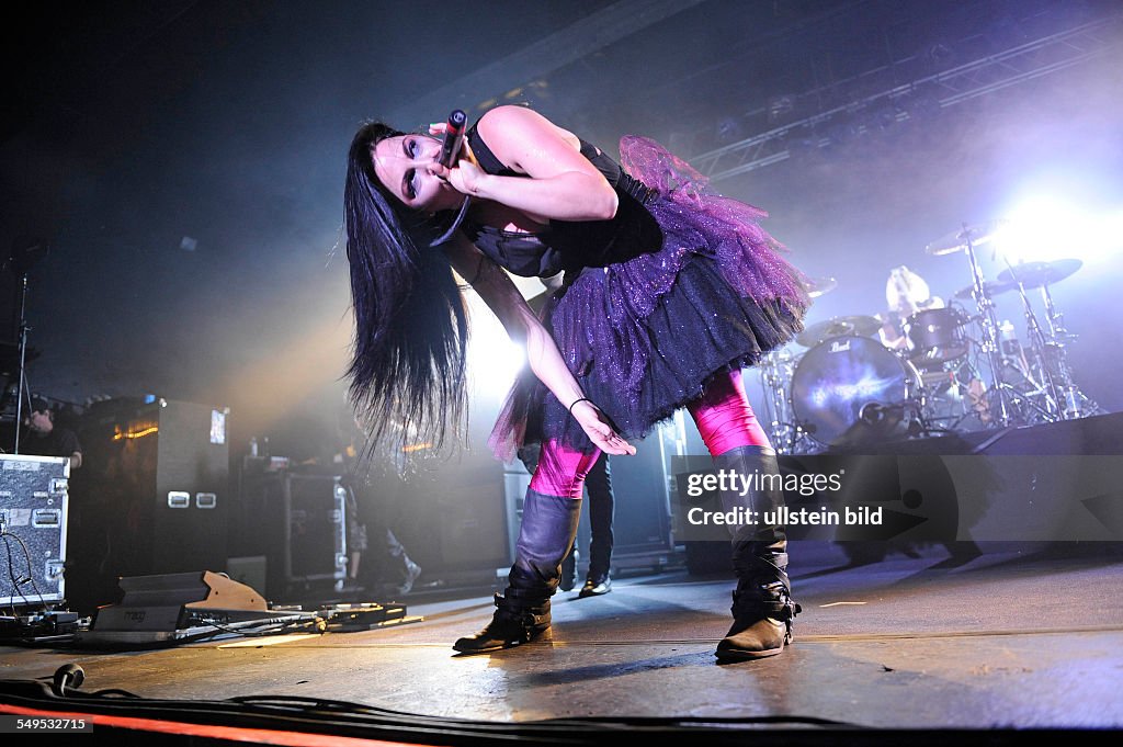 'Evanescence' concert in Hamburg