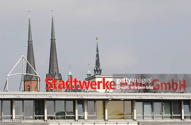 Halle Saale Stadtansichten Foto: Sitz der Stadtwerke Halle GmbH Bornknechtstraße 5