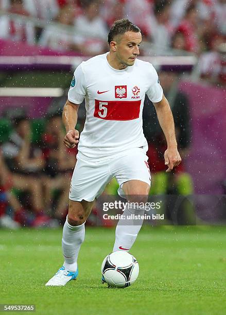 Dariusz Dudka , Sport, Fußball Fussball, UEFA EM Europameisterschaft Euro 2012, Saison 2011 Tschechien Tschechische Republik vs. Polen,...