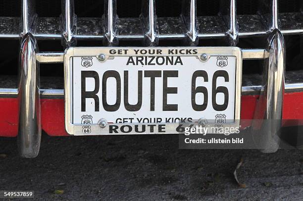 Autokennzeichen eines US Bundesstaates, aufgenommen im August 2012 in Las Vegas.