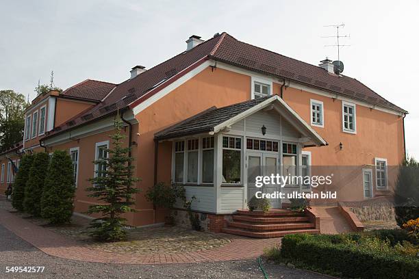 Ehemaliges baltendeutsches Herrenhaus derer von Boetticher, heute Gästehaus von Daniel Jahn in Kuksa, Lettland