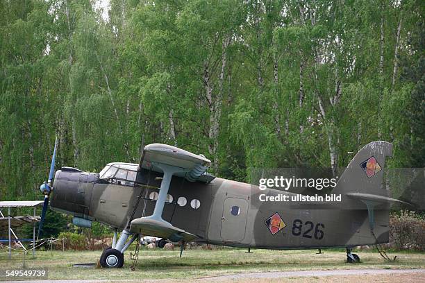 Cottbus: The Antonov An-2 is an extremely durable, light, single-engine biplane which first flew in 1947. It is used as a light transport, capable of...