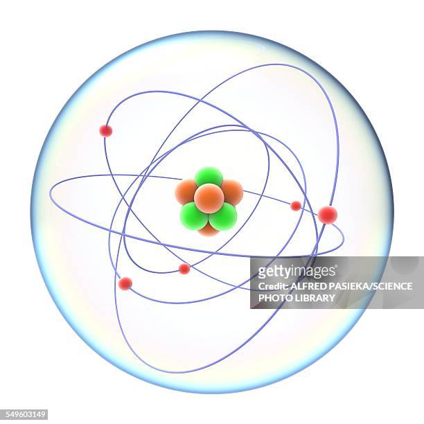 ilustrações, clipart, desenhos animados e ícones de atomic structure, artwork - electron