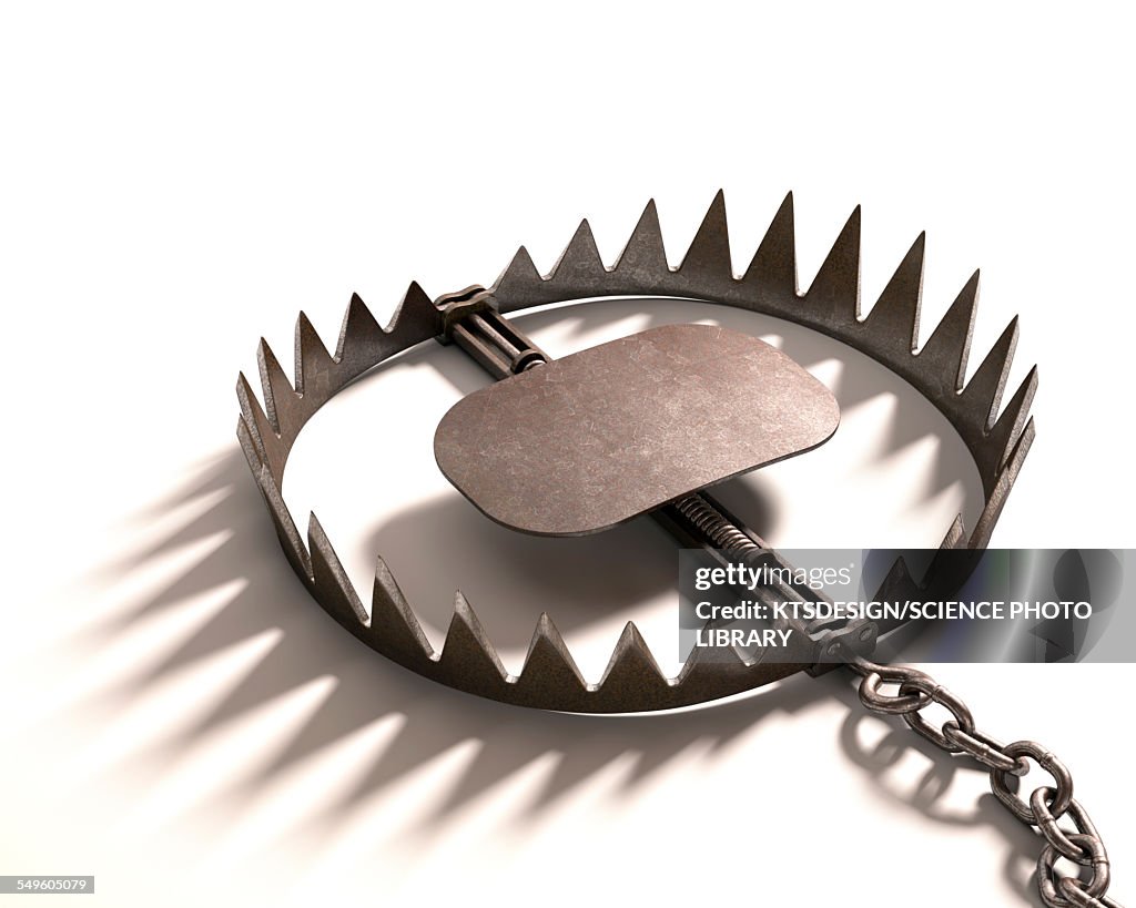 Animal trap, illustration