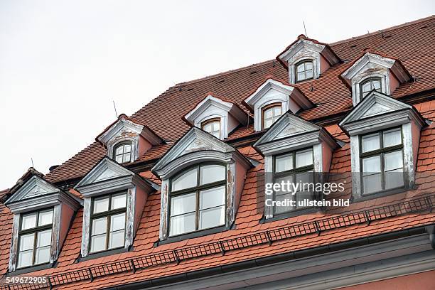 Dormers at an old house in Weimar