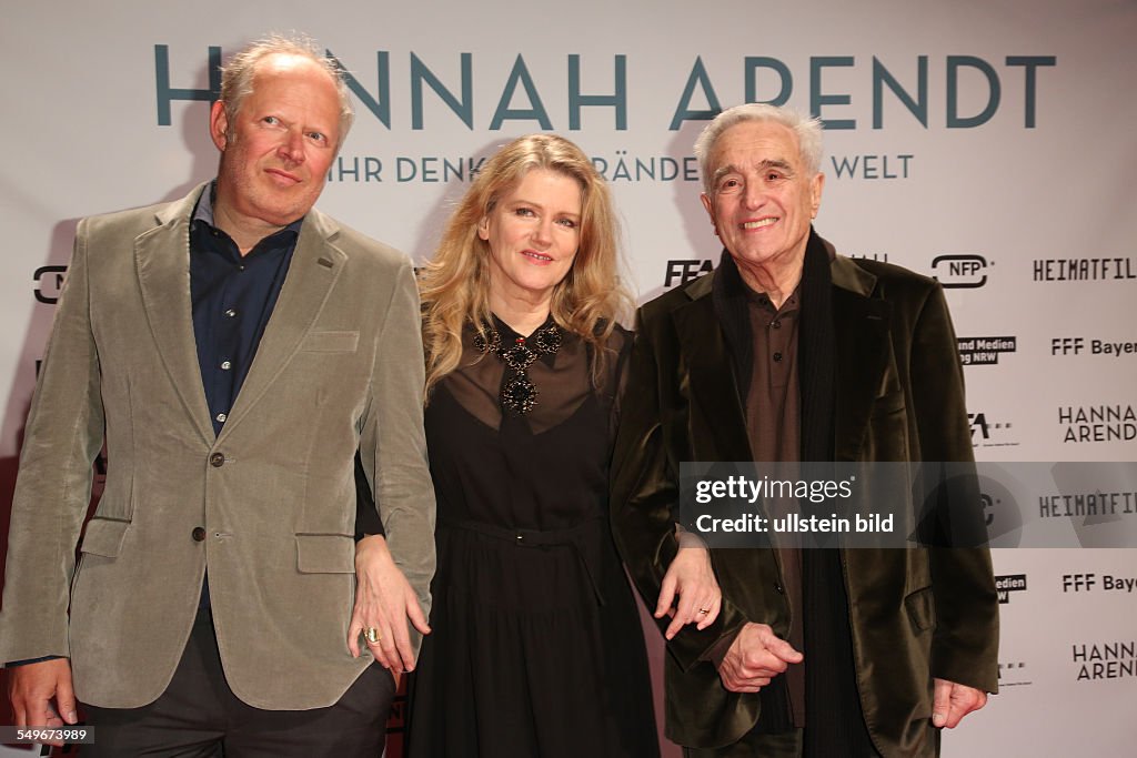 Axel Milberg, Barbara Sukowa und Michael Degen (v.l.n.r.)