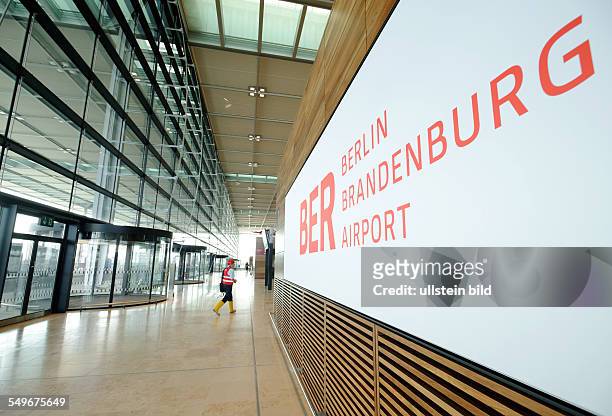 The airport Berlin Brandenburg Willy Brandt BER , to be opened in October 2013