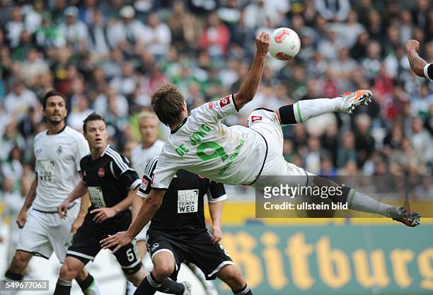 Spieltag, Saison 2012/2013 - Fussball, Saison 2012-2013, 1. Bundesliga, 3. Spieltag, Borussia Mönchengladbach - 1. FC Nürnberg 2-3, Luuk de Jong...