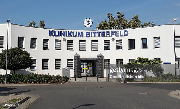 Klinikum Bitterfeld, Haupteingang