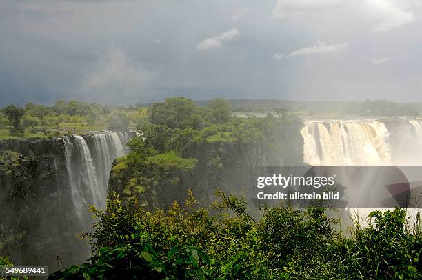 Afrika, Simbabwe - Victoriafälle des Sambesi