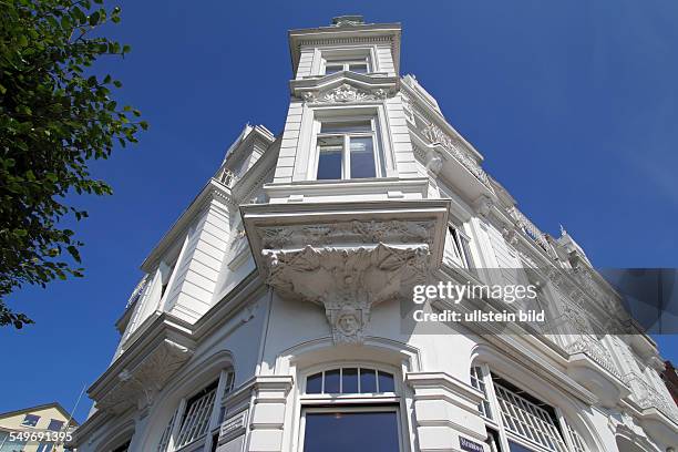 Historisches Strandhotel Blankenese erbaut im Jahr 1902 am Strandweg in Hamburg-Blankenese an der Elbe, Blankenese, Bezirk Altona, Elbvororte,...