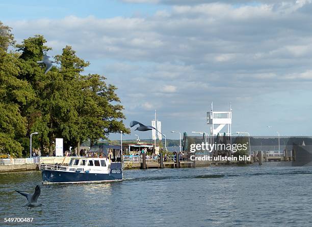 Strandbar Grosser Mueggelsee in Friedrichshagen, Berlin-Koepenick