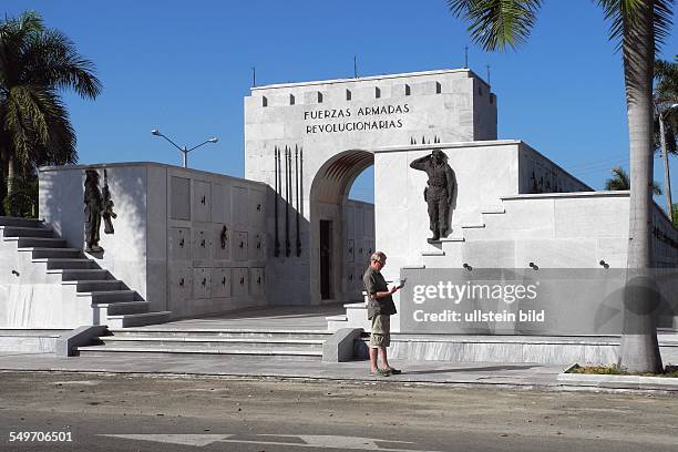 Cuba; Havanna: Der beruehmte Friedhof , Cementerio Cristobal Colon Havannas. Begräbnisstätte für Angehörige der kubanischen Revolutions-Truppen
