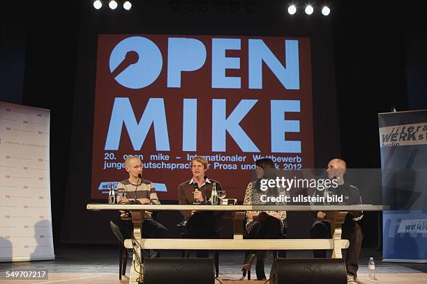 Open mike im Heimathafen Neukölln, Literaturpreis der Literaturwerkstatt Berlin: Gewinner der Vorjahre stellen am Vorabend des 20. Open Mike ihre...