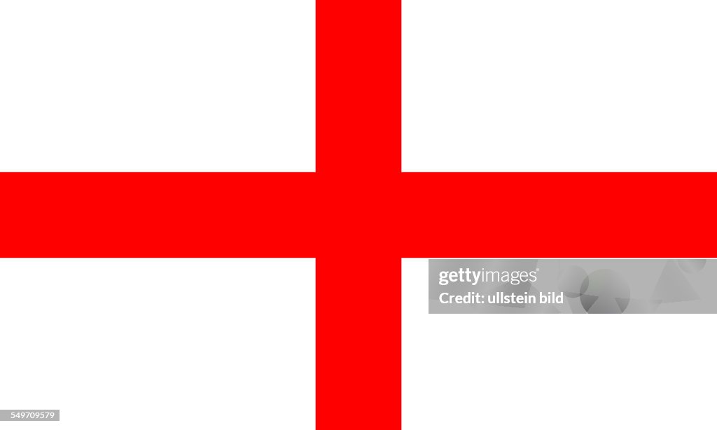 Flag of the Kingdom of England.