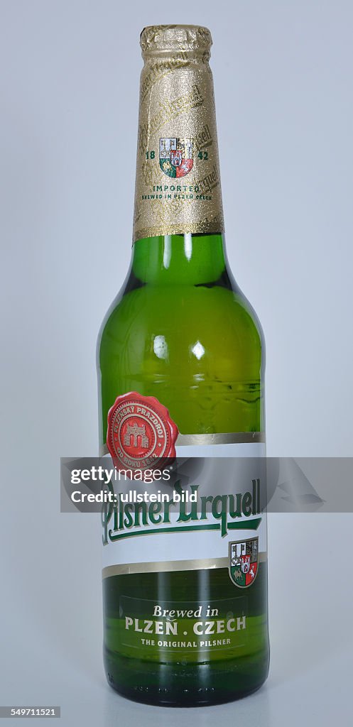 Pilsner Urquell Bierflasche