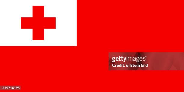 Flag of the Kingdom Tonga.