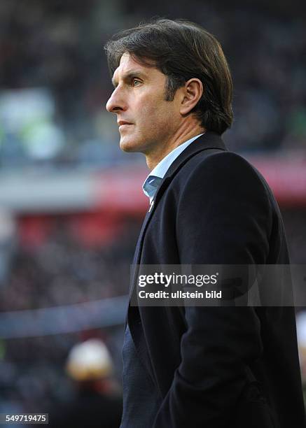 Saison 2012/2013 - Fussball, Saison 2012-2013, 1. Bundesliga, 20. Spieltag, Fortuna Düsseldorf - VfB Stuttgart 3-1, Trainer Bruno Labbadia