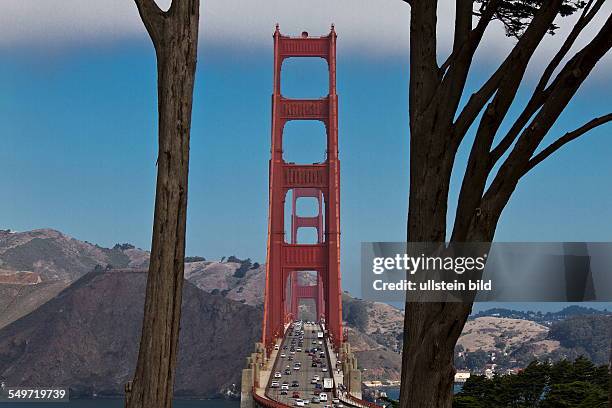 Golden Gate Bridge in San Francisco California USA