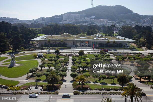 California Academy of Sciences in Golden Gate Park San Francisco California USA