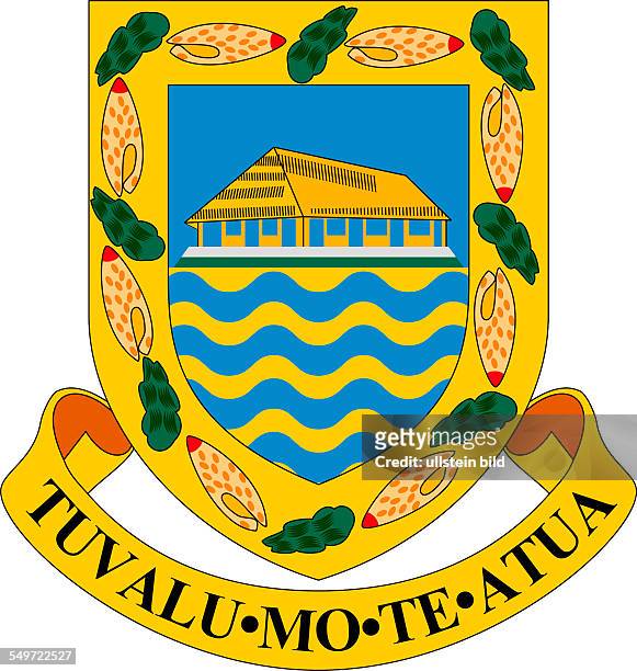 Coat of arms of Tuvalu - Commonwealth of Nations.