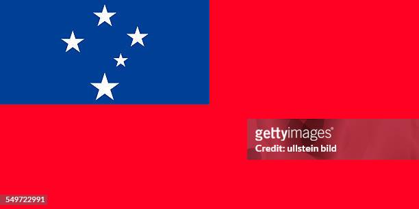 Flag of the Independent State of Samoa.
