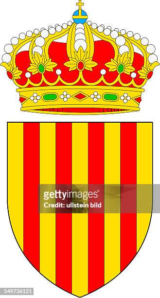 Coat of arms of Catalonia.