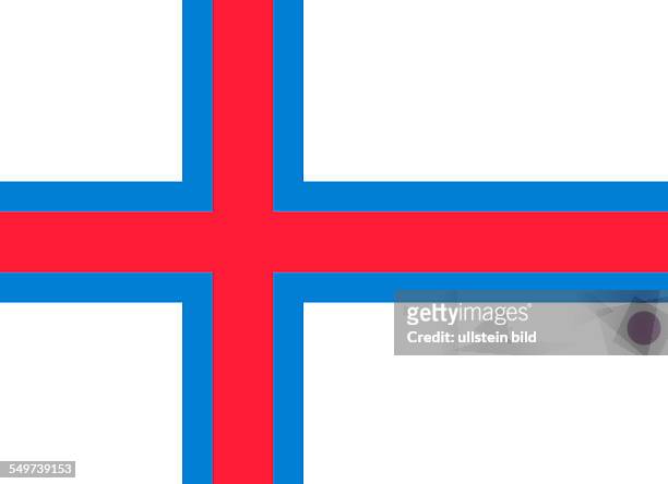 Flag of the Faeroe Islands.