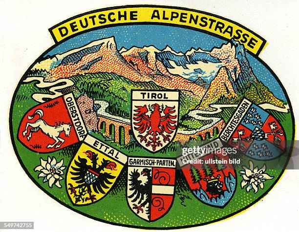 Deutschland Deutsche Alpenstrasse, Tirol, Mittenwald; Ettal; Obersdorf; Berchtersgarden