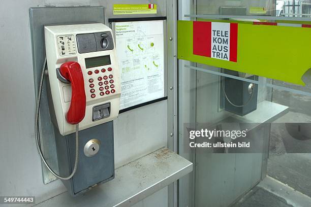 Münztelefon der Telekom Austria