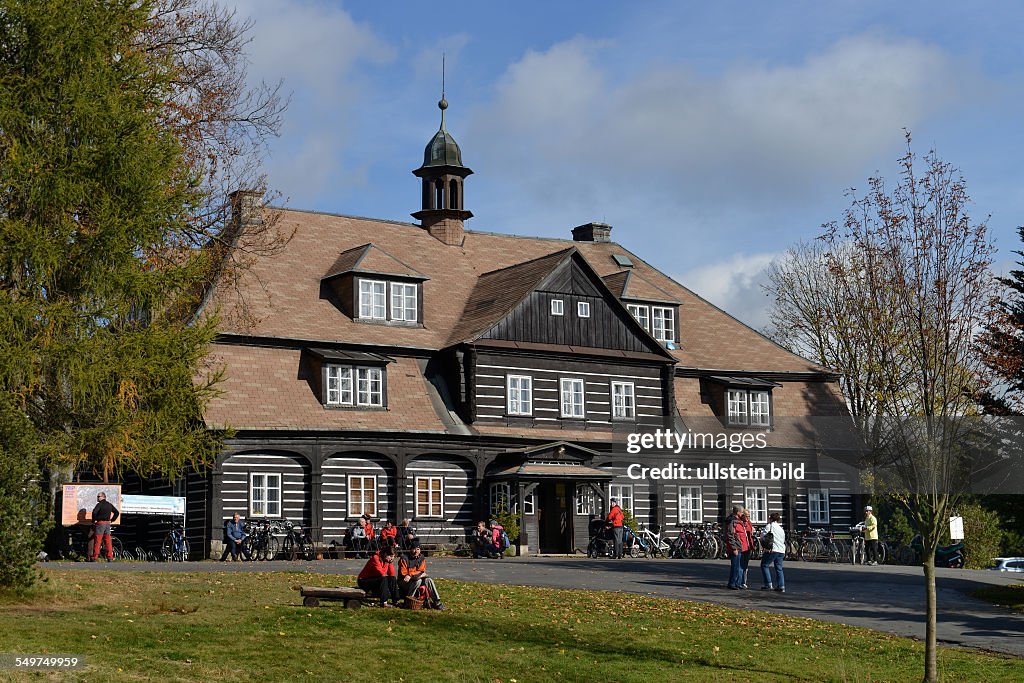 Jagdschloss Nova Louka Isergebirge Tschechien