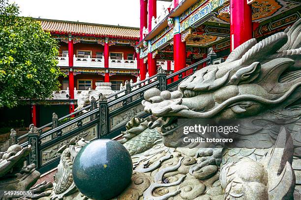 baguashan great buddha scenic area (八卦山大佛風景區), in mountain pagua, changhua (彰化) taiwan (台湾) - 台湾 stock pictures, royalty-free photos & images