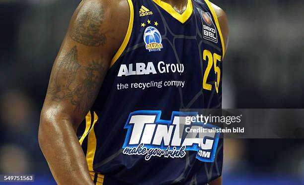 JeKel Foster, Einzelbild, Aktion, Feature Sponsor, TinTag , Alba Berlin, , Sport, Basketball, Beko BBL Pokal Top4 Finale Endspiel, O2-World Berlin,...