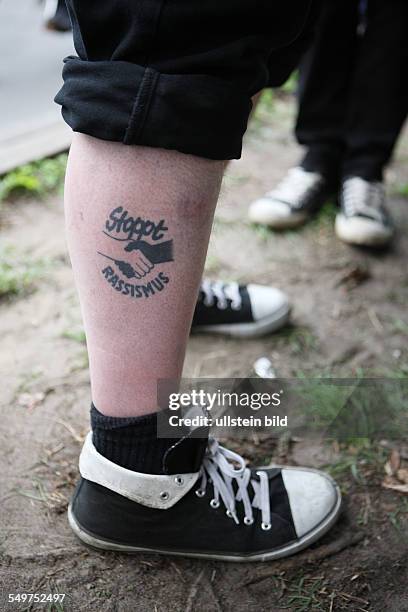 Berlin Tatoo, Rassismus, Demonstration zum 1. Mai in Berlin