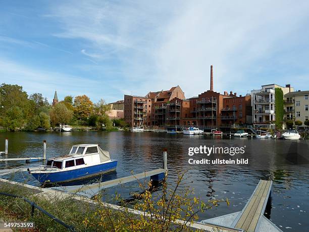 Brandenburg an der Havel: Muehlendamm und der Dominsel -