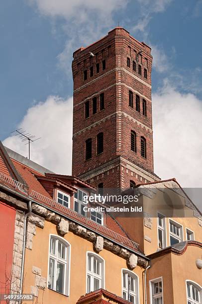 Der Kugelturm in der Nöldnerstraße ist das Wahrzeichen des Berliner Ortsteils Rummelsburg im Stadtbezirk Lichtenberg. Die Bleigießerei und...