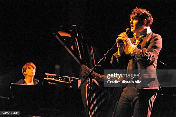 Concert of English singer-songwriter Patrick Wolf at 'Kampnagel' in Hamburg