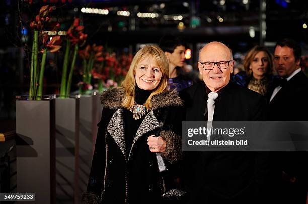 Berlin International Film Festival 2013: Volker Schloendorff and wife Angelika