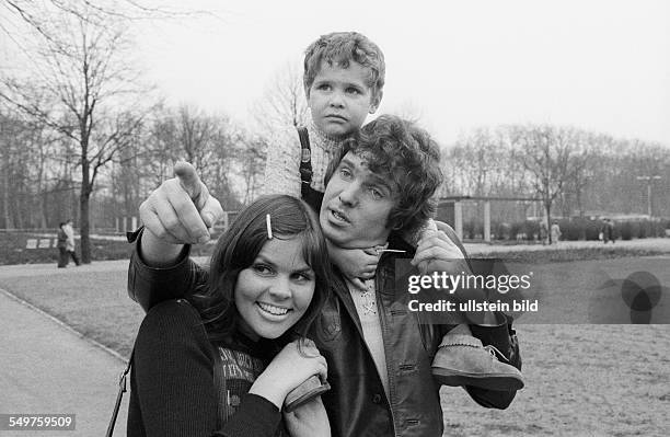 Chris Doerk mit Ehemann Frank Schöbel und Sohn Alexander