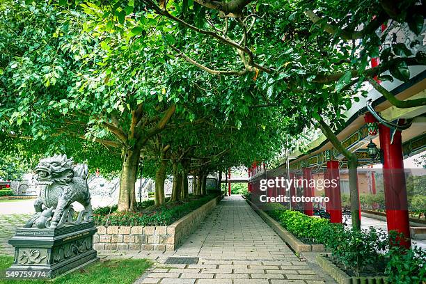 baguashan great buddha scenic area (八卦山大佛風景區), in mountain pagua, changhua (彰化) taiwan (台湾) - 台湾 stock-fotos und bilder