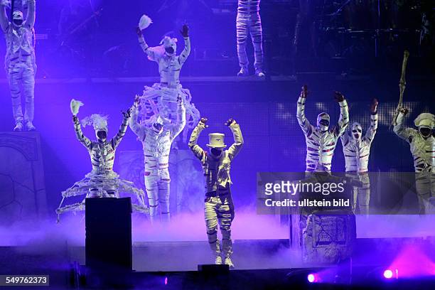 Cirque du Soleil Programm "Michael Jackson The Immortal World Tour" , Aufführung in der Lanxess-Arena Köln