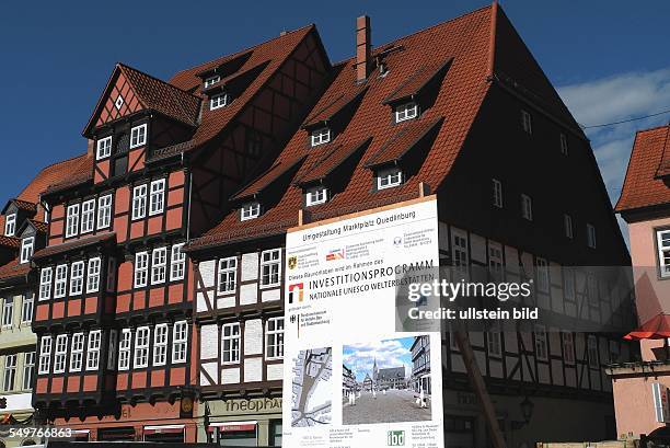 Zentrum, Altstadt am Markt, Baustelle des Investitionsprogrammes Nationale Unesco Welterbestaetten...