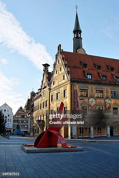 Ulm Rathaus , Ulm Baden-Wuerttemberg Germany Europe