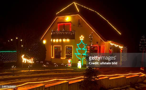 Das Weihnachtshaus in Neddemin ist die Attraktion im Kreis Mecklenburgische Seenplatte