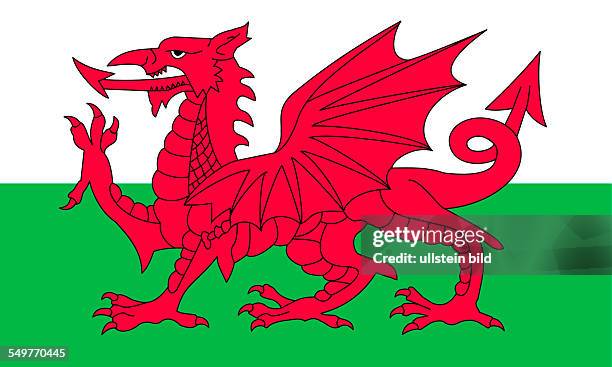 Flag of Wales.