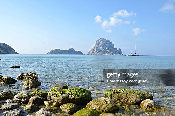 ibiza 16 - beach at cala d'or stock pictures, royalty-free photos & images